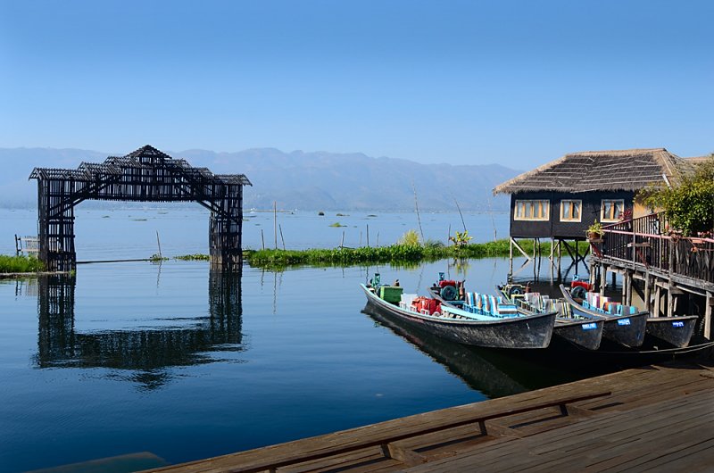 sky lake resort. Inle lake