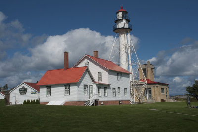 Lighthouse at Whitefish Point  U.P. Michigan