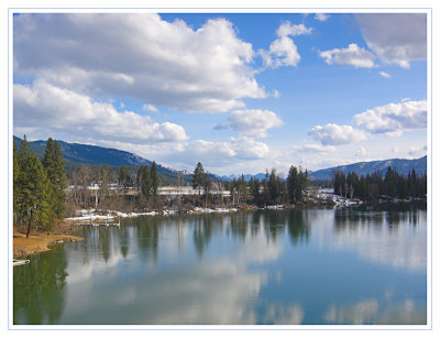 Pend Oreille River, looking south