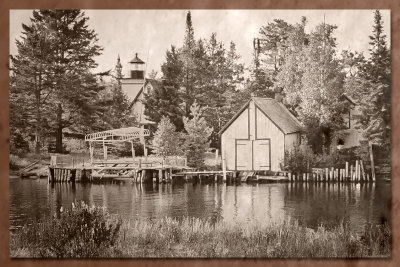 Light House Tucked Away