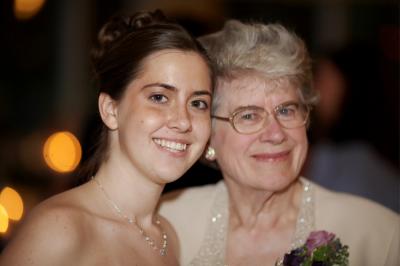 Danielle and her Grandmother,  Mary