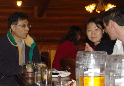 Prof. Kim with Hongzhou and Martin