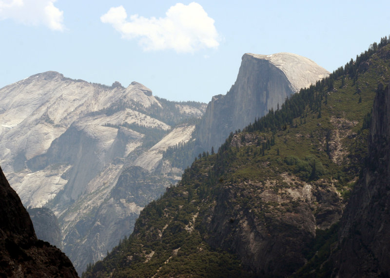 Half Dome from the Tunnel View