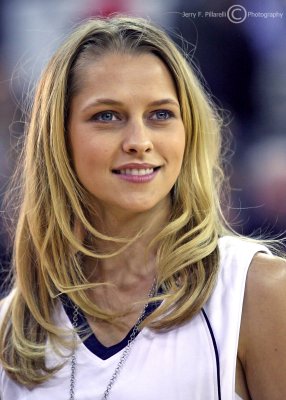 Actress Teresa Palmer of the movie “The Sorcerer’s Apprentice” watches Georgia Tech take on Chattanooga