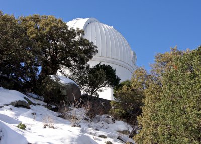 Dome of one of the facilities many telescopes
