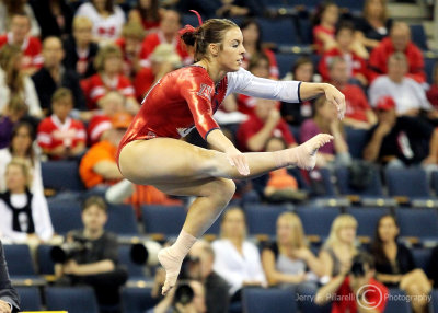 Arizona floor competitor Aubree Cristello