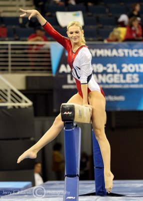 Arizona beam competitor Katie Matusik