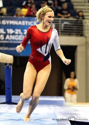 Arizona beam competitor Katie Matusik