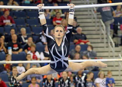 Georgia uneven parallel bars competitor