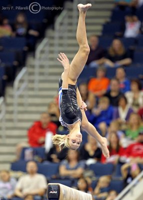 Arizona beam competitor Katie Matusik