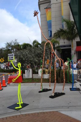 Sarasota Art Festival - Tube Guy