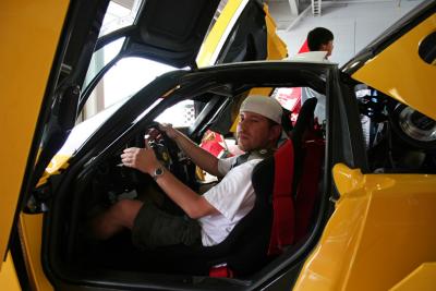 Me in a Ferrari FXX