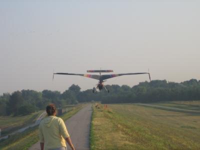 Just passed over Christy at Zorinsky