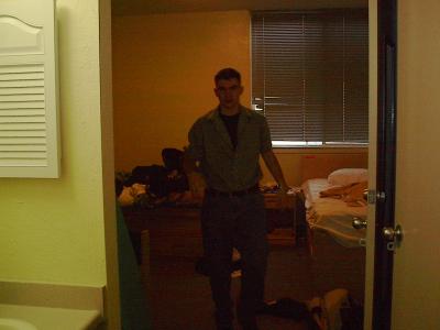Scott's room in Navy