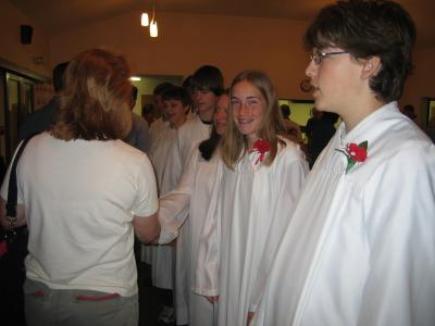 Sam at Confirmation