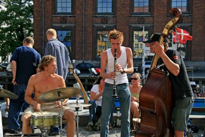 Street musician's - Nyhavn