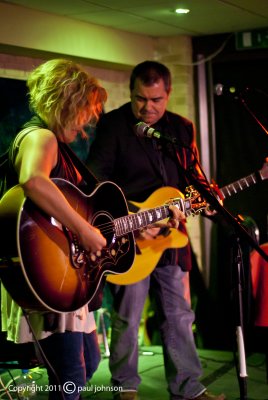 Amy Wadge and Pete Riley