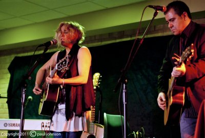 Amy Wadge and Pete Riley