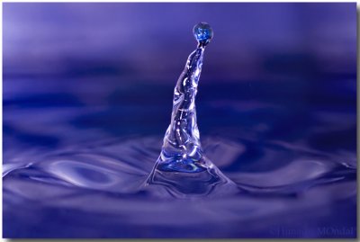 Water Drop Art Photography, Liquid Structures - Macro