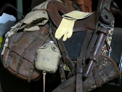 U.S. Cavalry saddle and equipment