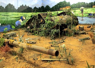 Armor rusting in Vietnam