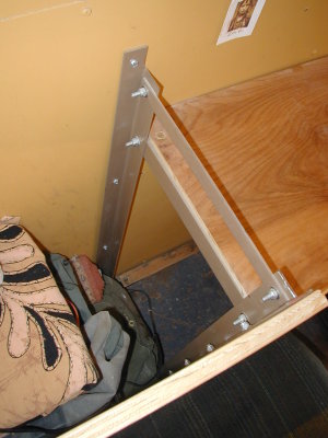 Some framing, . . . this is how you do it when you don't weld