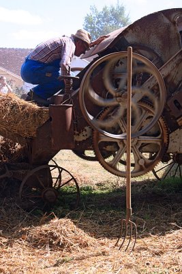 La moisson d'antan