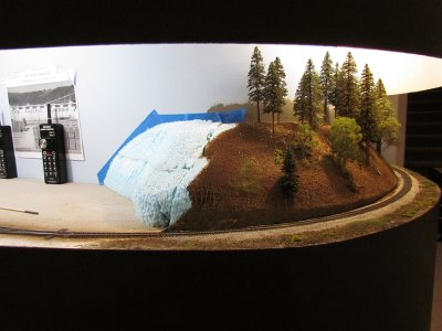 Scenery on rest of layout just getting started
