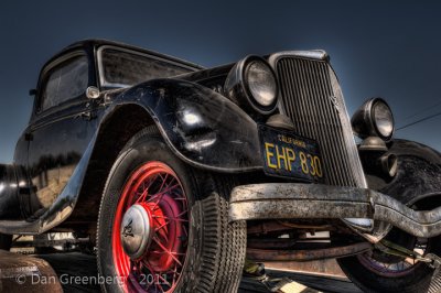 1934 Ford at the Swap Meet