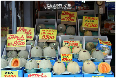 Hokkaido's famous fruit - Melon