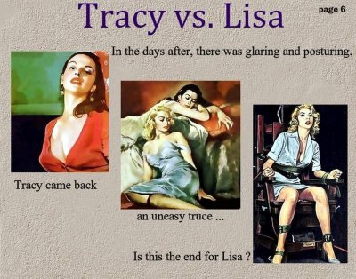 Tracy vs. Lisa: page 6