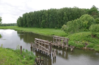 Tervete river near Zalenieki