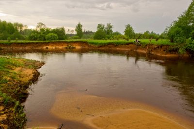 Gauja near Zvartava