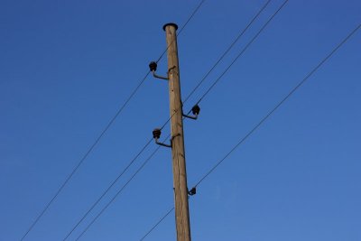 Old power lines
