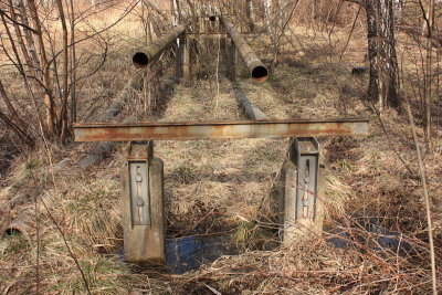 Abandoned pipeline