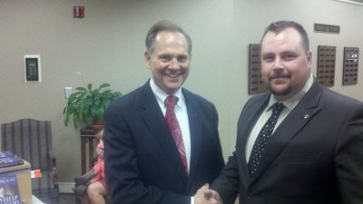 James Welch and former Chief Justice of Ala. Roy Moore
