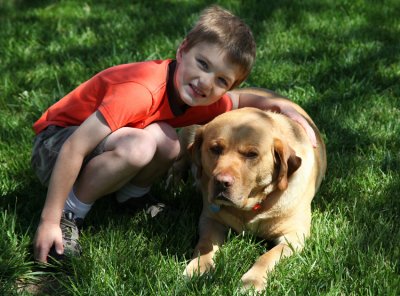 Liam and Buddy
