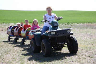 Train Ride with Grandma 4-28-11