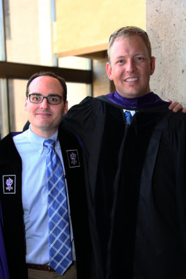 Daniel and the Dean of KU Law