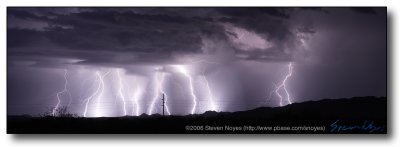North Tucson : AZ Monsoon Lightning