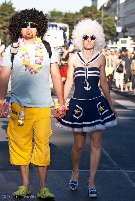Regenbogenparade 2012