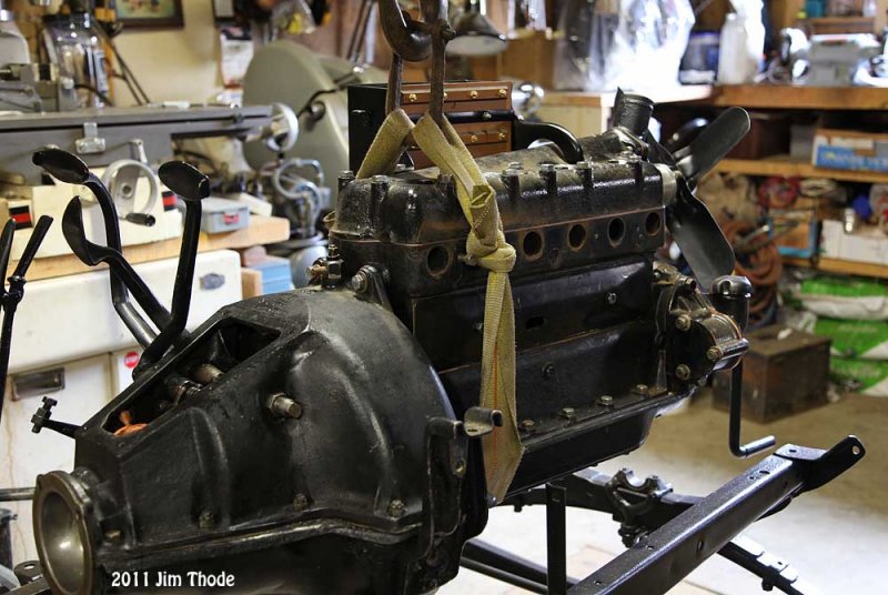Installing engine