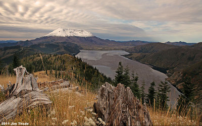 Mt St Helen and Spirit Lake