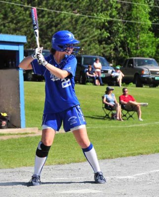 Steph At Bat