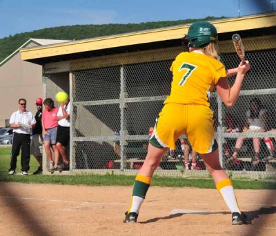 Sara At Bat