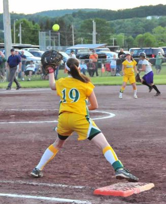 Shanley Grabs An Out