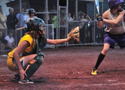 Kat Behind The Plate