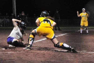 The Go Ahead Run Slides In