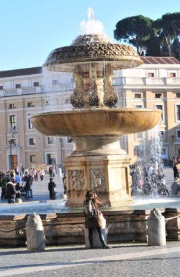 The Maderno Fountain