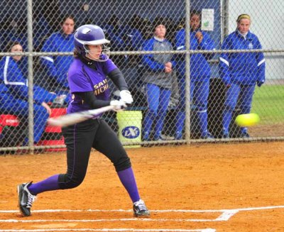 Brittany At Bat